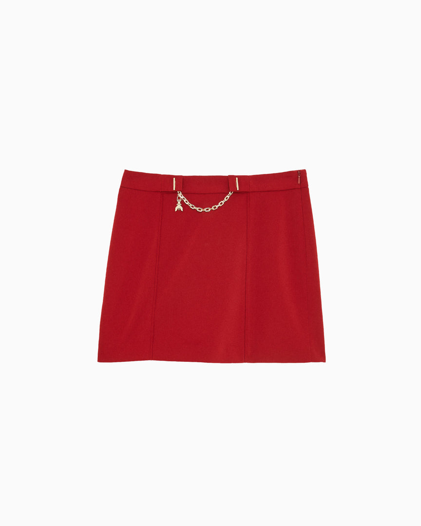 ESSENTIAL crepe mini skirt