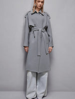 Carregar imagem no visualizador da Galeria, Trench coat com cinto
